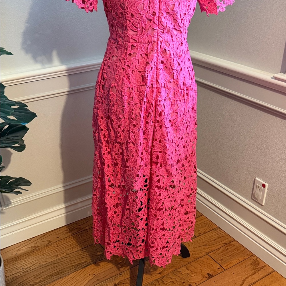 Endless Rose Fuchsia Lace Maxi Dress - Picture 7 of 9